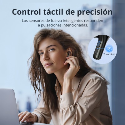 Tronsmart Sounfii NC 2 Auriculares Con ANC Híbrida Preventa: Fecha Estimada De Envío-30 Nov. 2025