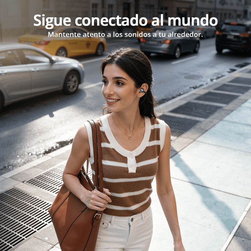 Tronsmart OpenFly Clip 2 Auriculares de Oído Abierto con Clip