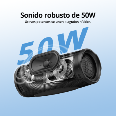 Tronsmart Mirtune C3 Plus Bocina Portátil Para Exteriores