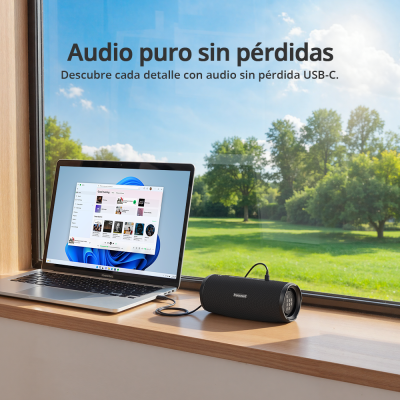 Tronsmart Mirtune C3 Plus Bocina Portátil Para Exteriores
