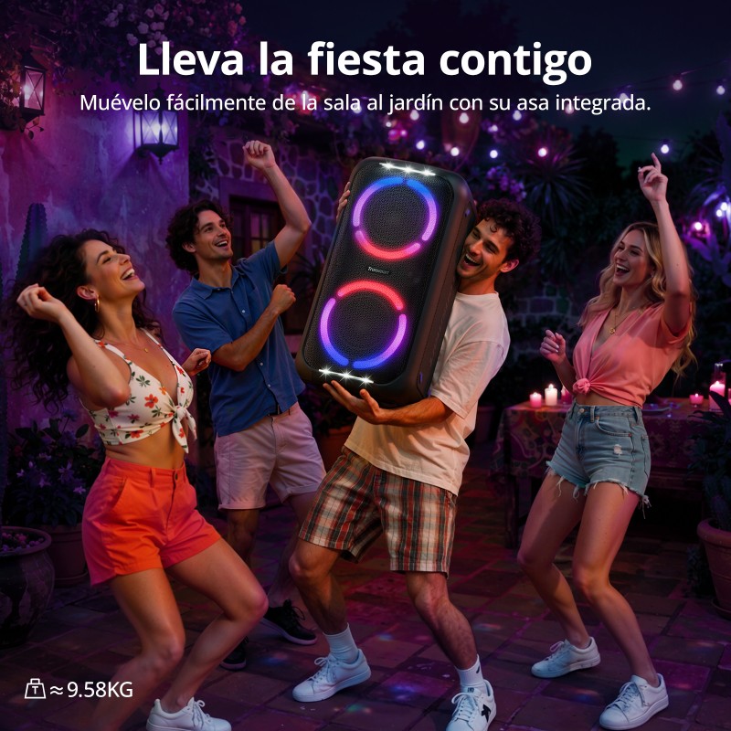 Tronsmart Halo 260 | Bocina Portátil para Fiestas de 200W