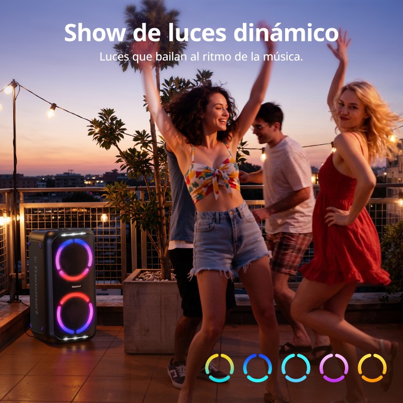 Tronsmart Halo 260 | Bocina Portátil para Fiestas de 200W