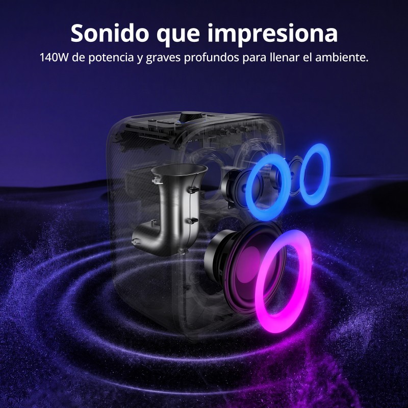 Tronsmart Halo 210 Bocina Portátil Para Fiestas